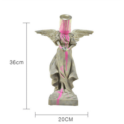 Pour Le Peintre Angélique seau en fer - Banksy