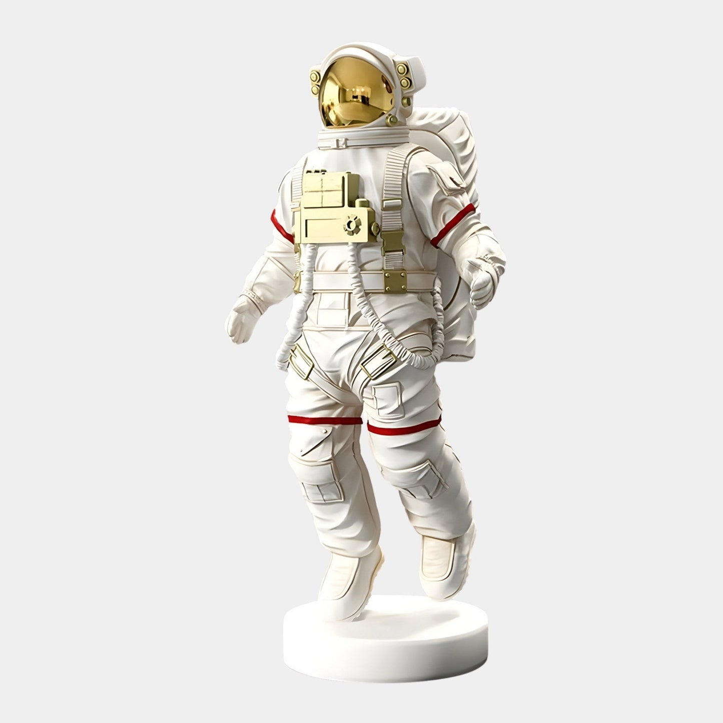 Petite Figurine Astronaute Voyager de l'Espace Blanc Nuage - 30 cm