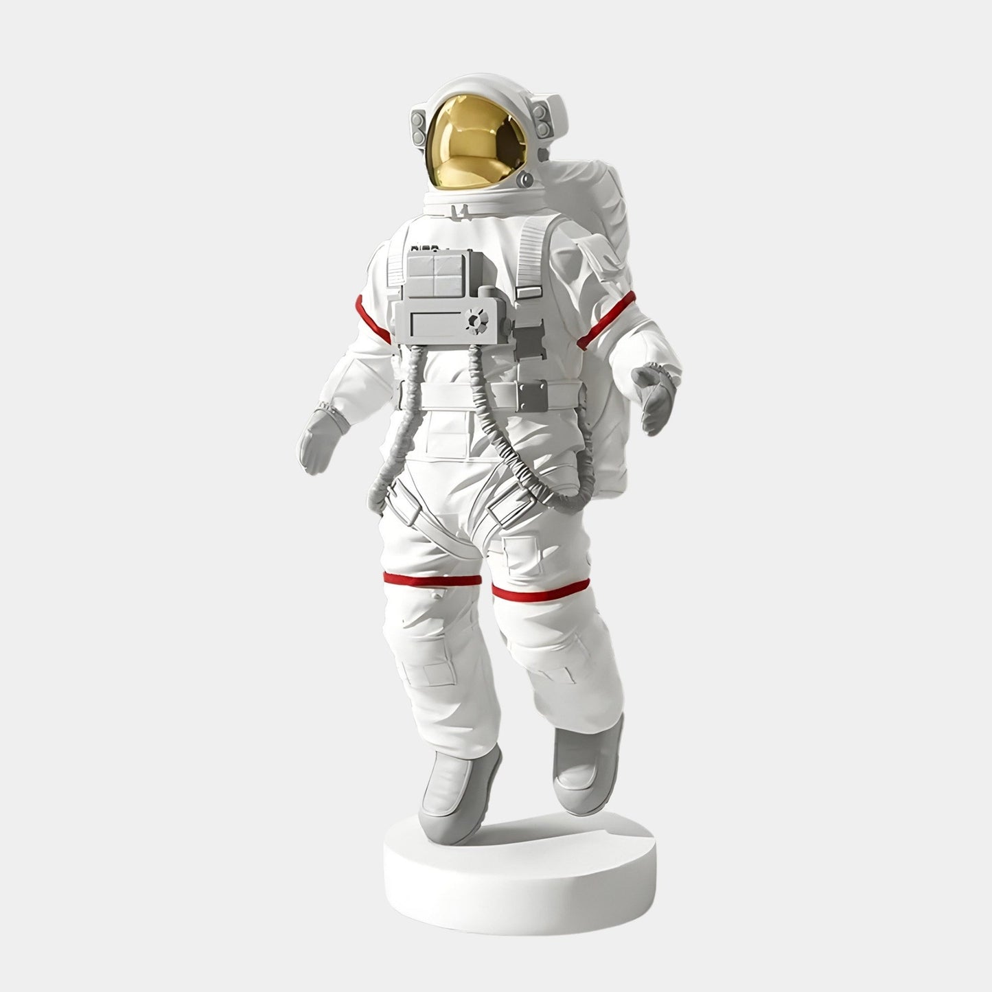 Figurine d'Astronaute Voyageur de l'Espace Blanc - 30 cm