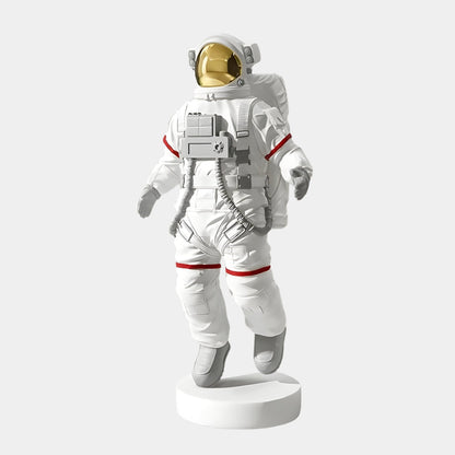 Figurine d'Astronaute Voyageur de l'Espace Blanc - 30 cm