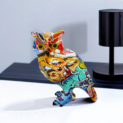 Hibou au Clair de Lune